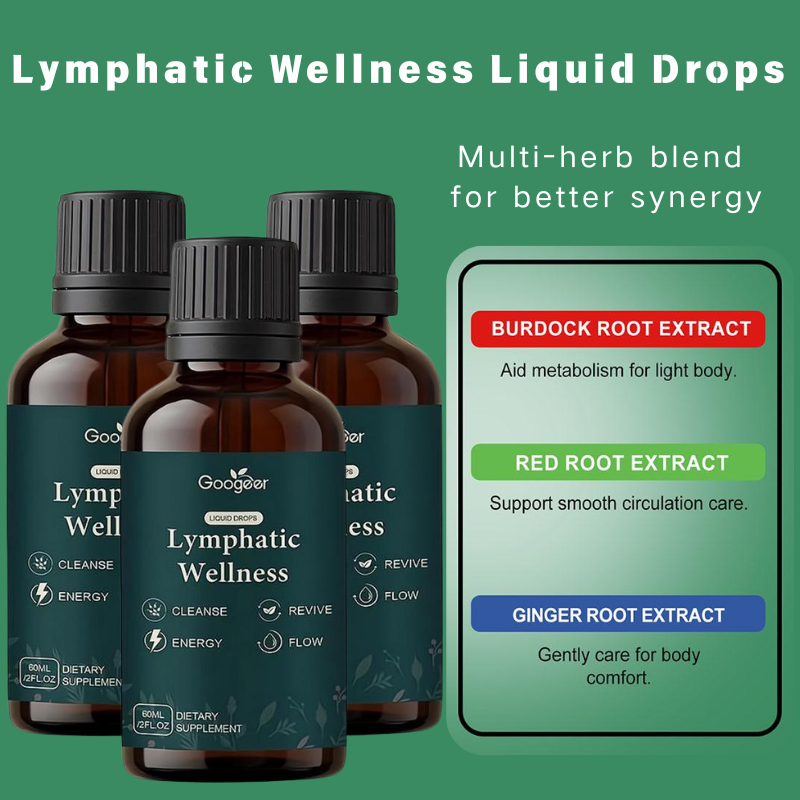 Herbal And Wellness - 60ml Płynny Preparat Wspomagający Działanie Limfatyczne