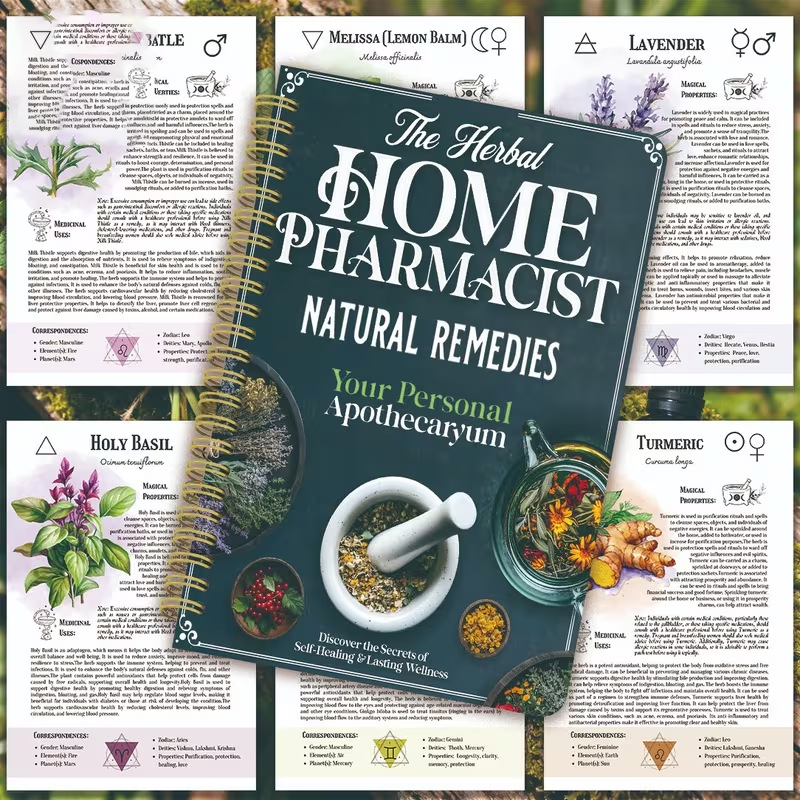 Ziołowy lekarz domowy: Książka – Herbal Holistic Wellness recenzja i cena