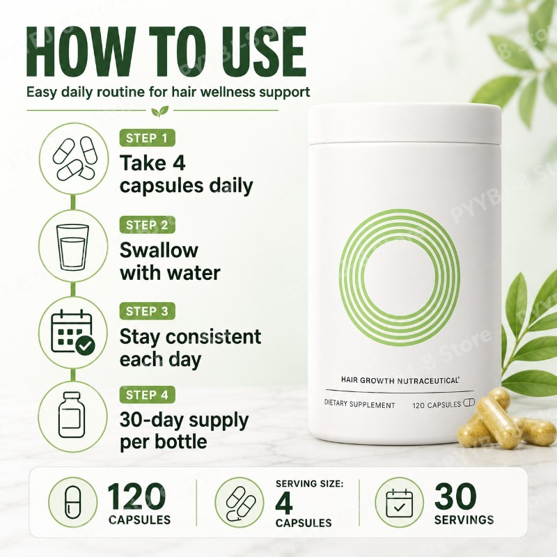 120 kapsułek na zdrowie włosów – Herbal And Wellness recenzja i cena
